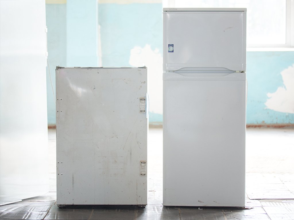 Cтарые холодильники