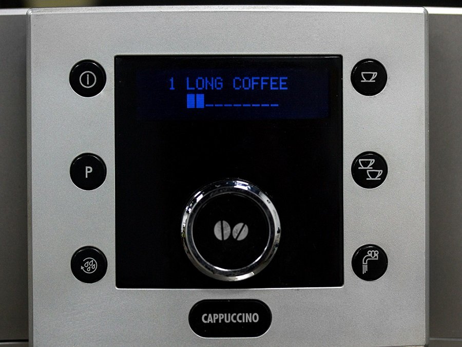 Дисплей кофе-машины
